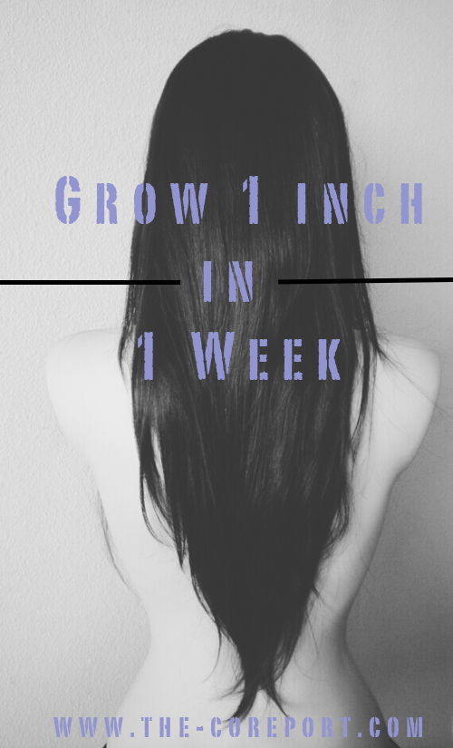 Grow Your Hair 1 inch in 1 Week - Blossom & SolBlossom & Sol