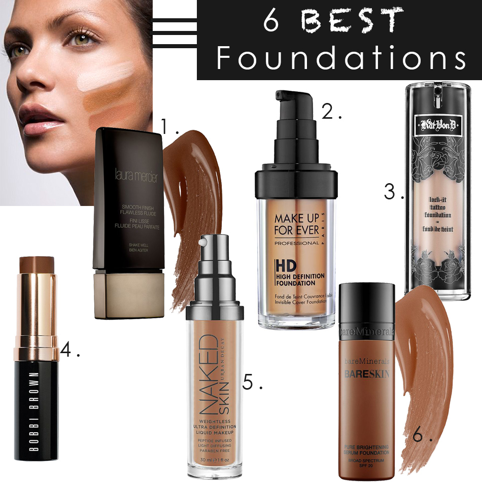 The 6 Best Foundations You Must Try