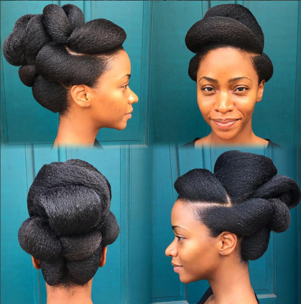 25 Stunning Natural Hair Updo Styles Blossom Sol 25 Stunning Natural Hair Updo Styles Blossom Sol