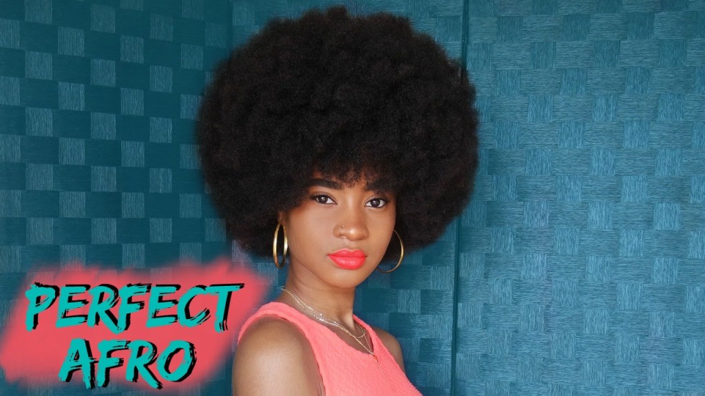 How To Get A Perfect Round Afro: Video Tutorial