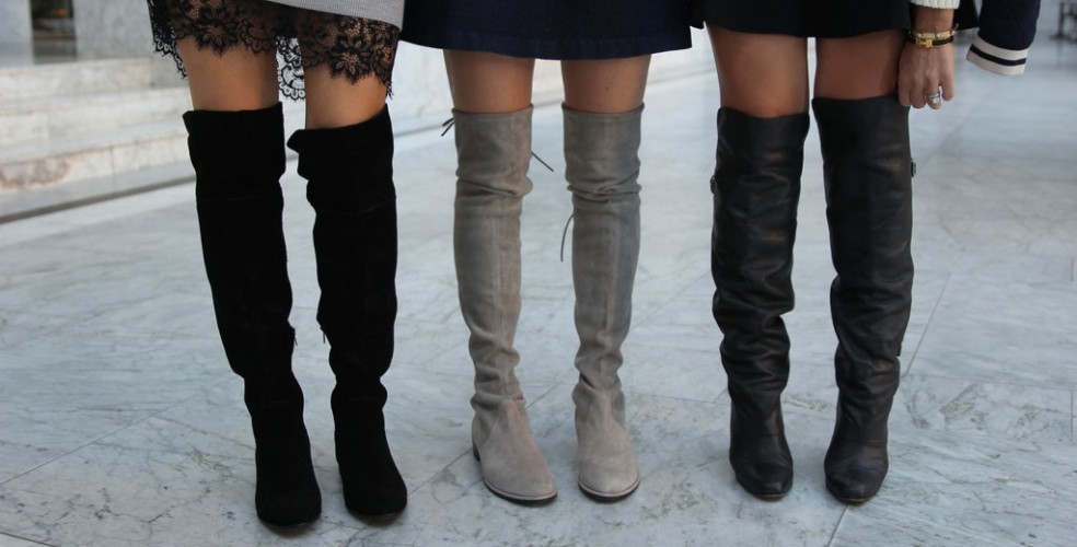 over the knee boots, winter boots