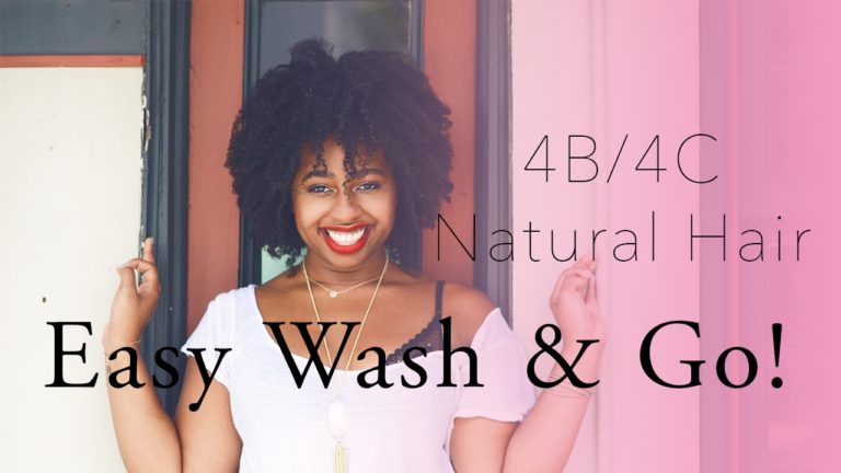 Easy Wash And Go For 4b 4c Natural Hair Blossom And Solblossom And Sol